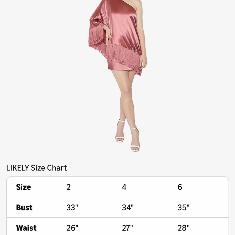 Likely Satin One-Shoulder Mini Dress in Dusty Coral
